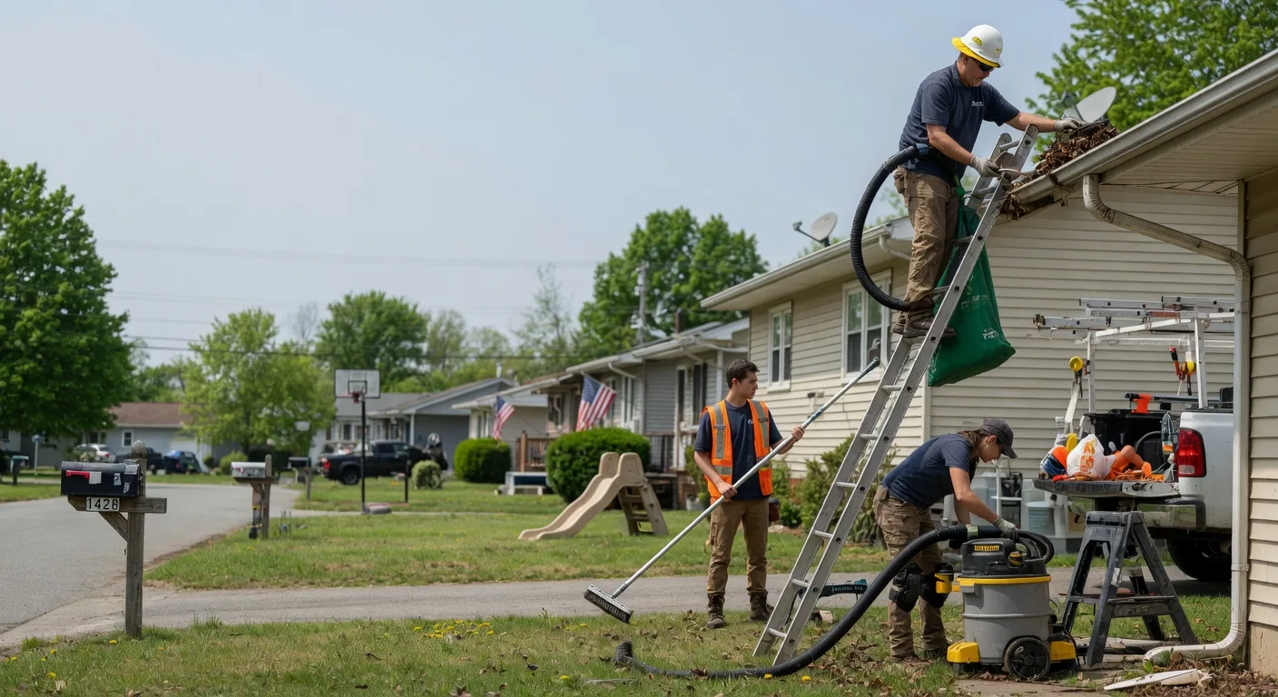 Gutter Installation in Valles Mines, MO near me